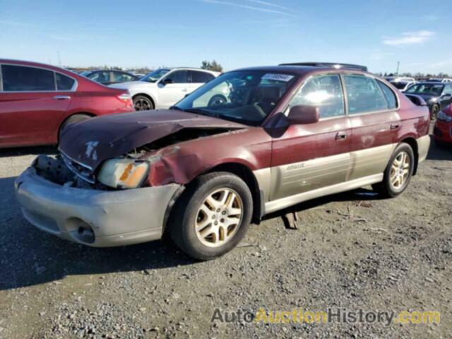SUBARU LEGACY OUTBACK LIMITED, 4S3BE6868Y7203419