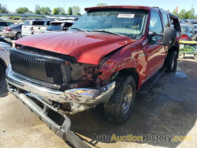 FORD EXCURSION XLT, 1FMNU41S9YEA56028