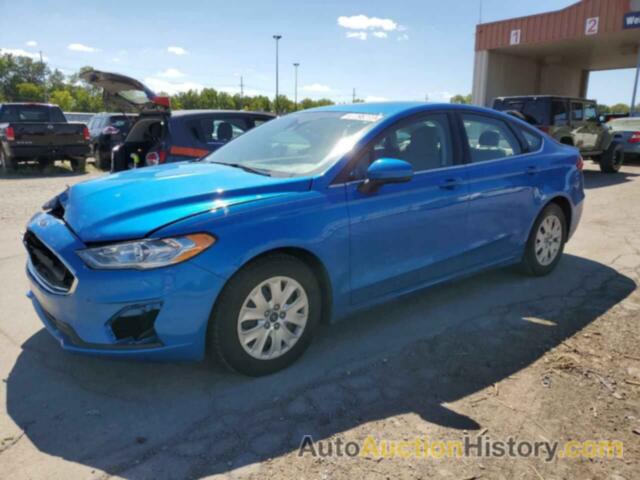 2019 FORD FUSION S, 3FA6P0G74KR167222