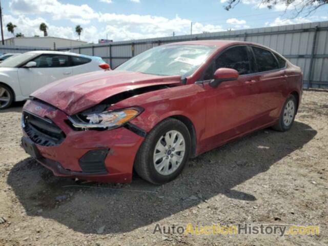 2019 FORD FUSION S, 3FA6P0G76KR170493