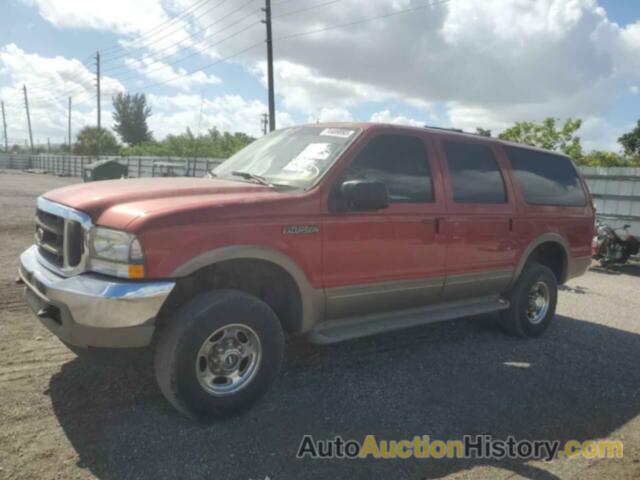 2000 FORD EXCURSION LIMITED, 1FMNU43S7YEB35243