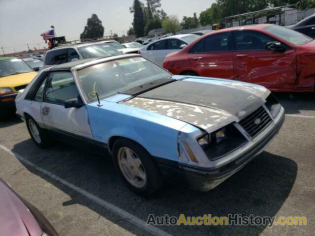 1984 FORD MUSTANG L, 1FABP28M9EF203020