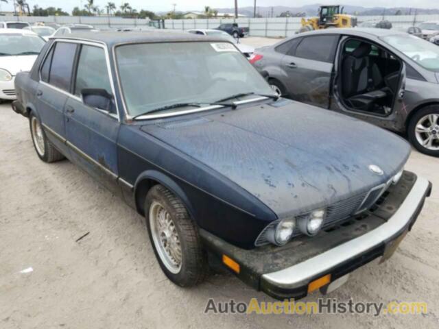 1986 BMW 5 SERIES I, WBADC7407G0963254