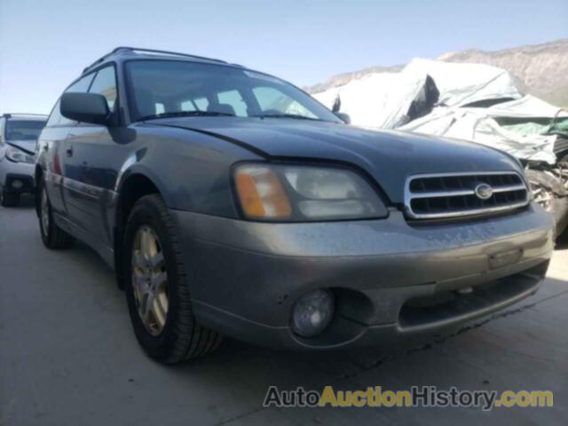 2002 SUBARU LEGACY OUTBACK LIMITED, 4S3BH686927600538