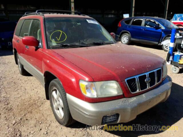 2001 SUBARU FORESTER S, JF1SF655X1H722342