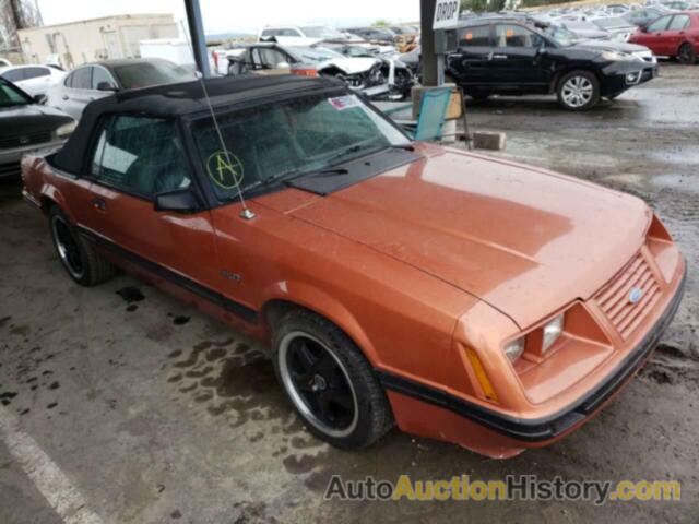 1984 FORD MUSTANG GLX, 1FABP27M4EF190209