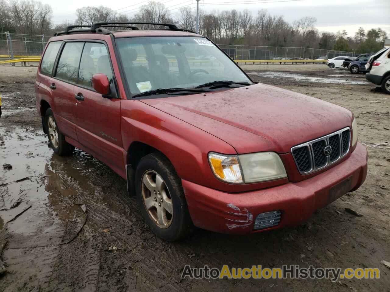 2001 SUBARU FORESTER S, JF1SF65691G733704