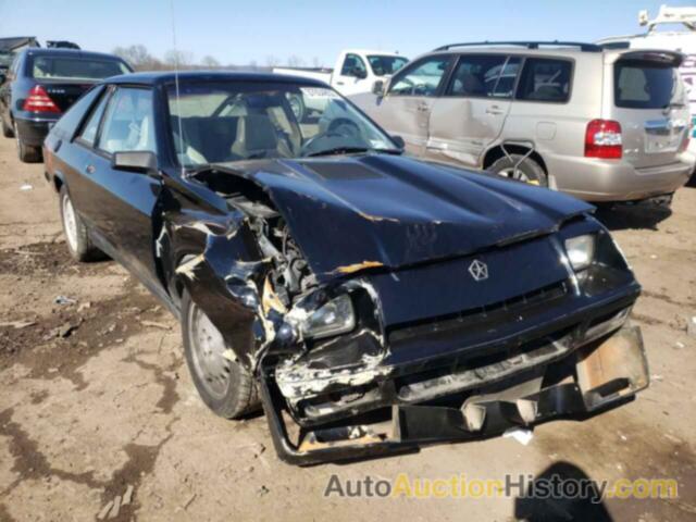 1987 DODGE ALL OTHER CHARGER, 1B3BZ64E8HD298665