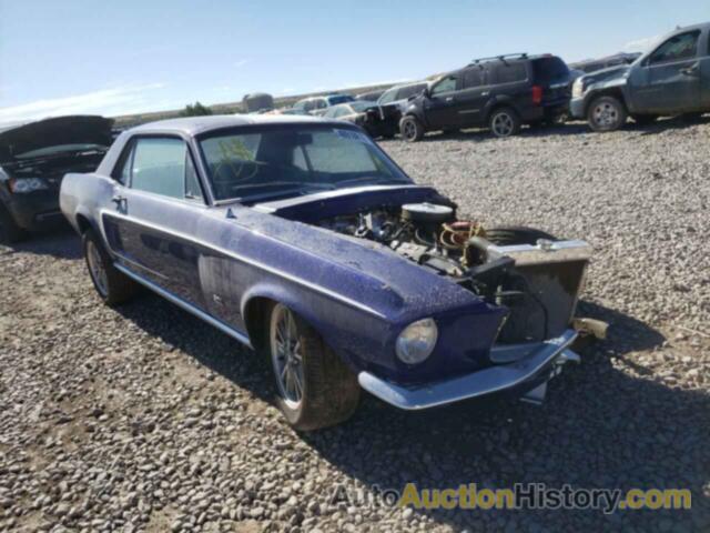 1968 FORD MUSTANG, 8F01T163996