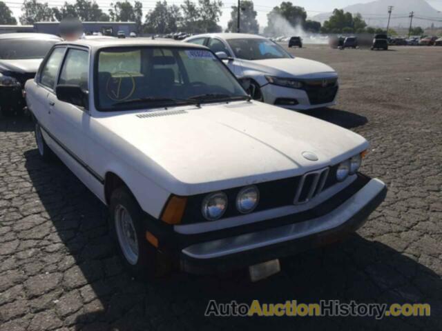 1984 BMW 3 SERIES I, WBAAG3303D9010081