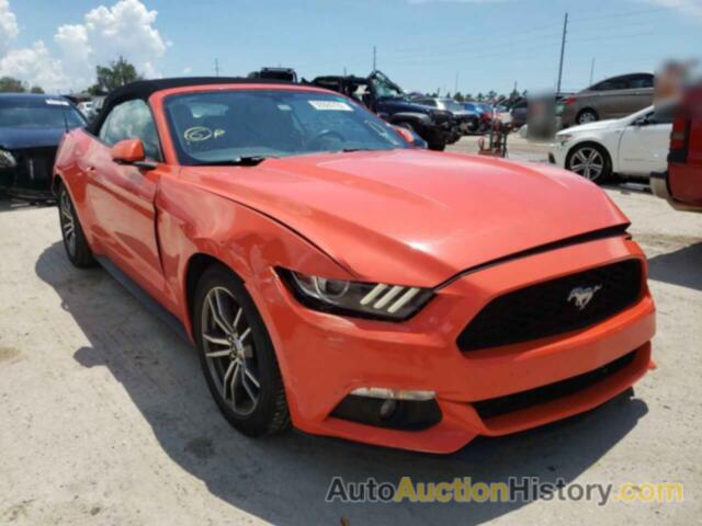 2016 FORD MUSTANG, 1FATP8UH9G5292113