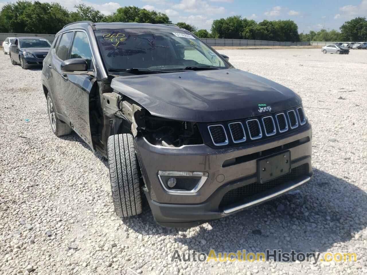 2019 JEEP COMPASS LIMITED, 3C4NJDCB9KT639409