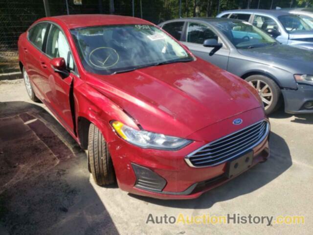 2019 FORD FUSION S, 3FA6P0G72KR102451