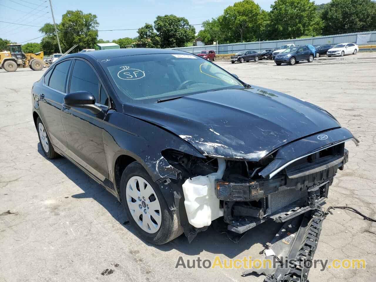 2019 FORD FUSION S, 3FA6P0G79KR133437