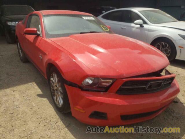 2012 FORD MUSTANG, 1ZVBP8AM4C5232920