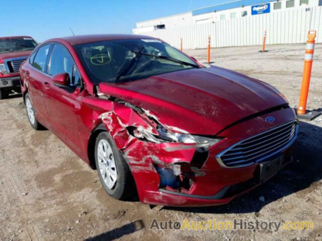 2019 FORD FUSION S, 3FA6P0G70KR172787