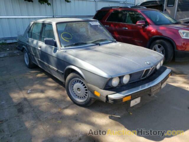 1986 BMW 5 SERIES I AUTOMATIC, WBADC8409G1720593