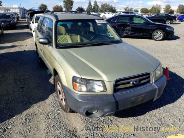 2003 SUBARU FORESTER 2.5X, JF1SG63683H749745