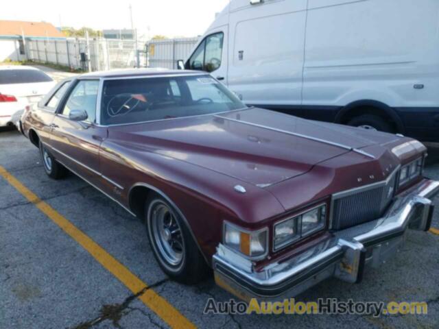 1975 BUICK RIVIERA, 4Z87T5H493882