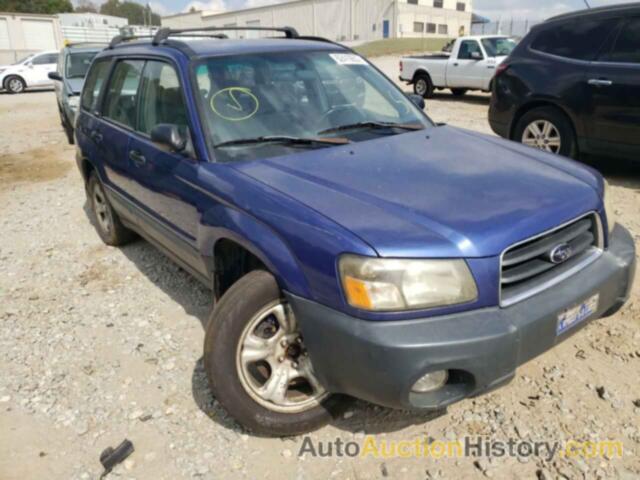 2003 SUBARU FORESTER 2.5X, JF1SG63633H707502