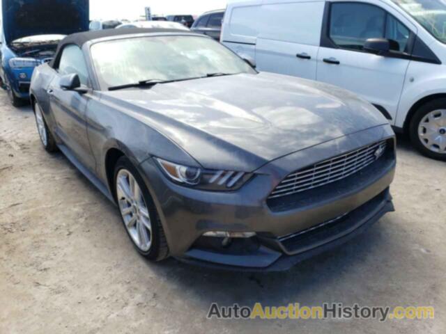 2016 FORD MUSTANG, 1FATP8UH9G5255725