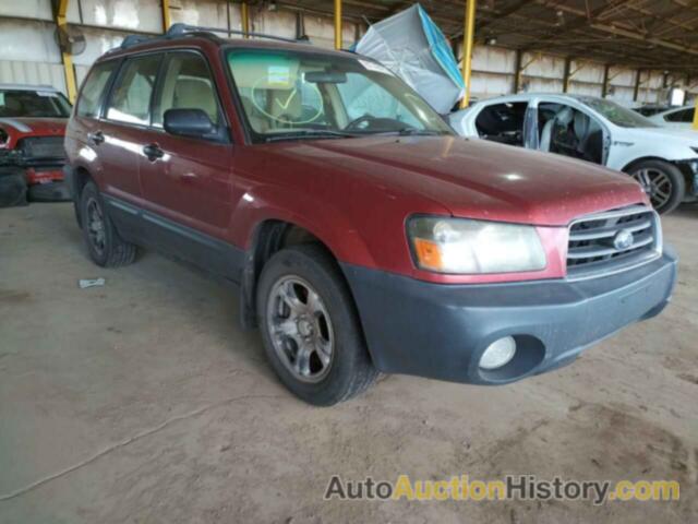 2003 SUBARU FORESTER 2.5X, JF1SG63683H735439