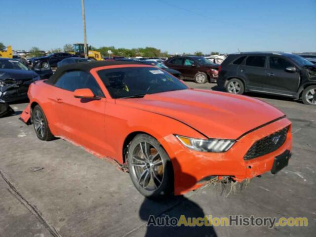 2016 FORD MUSTANG, 1FATP8UH2G5293135