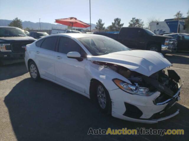 2019 FORD FUSION S, 3FA6P0G75KR277048