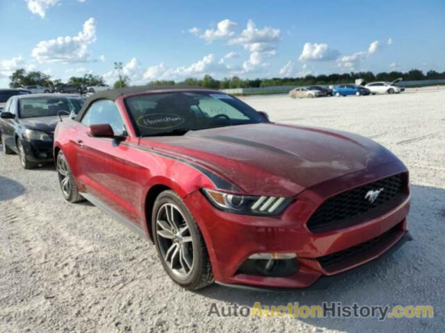 2016 FORD MUSTANG, 1FATP8UHXG5221924