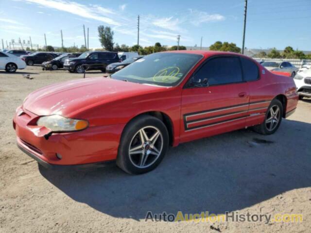 2004 CHEVROLET MONTECARLO SS SUPERCHARGED, 2G1WZ121549449349
