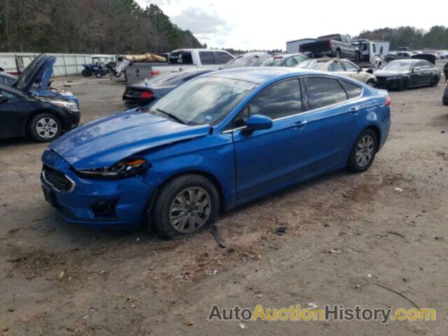 2019 FORD FUSION S, 3FA6P0G76KR103313