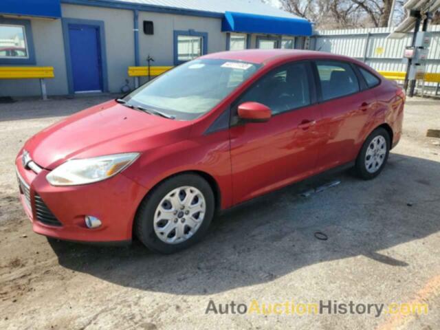 2012 FORD FOCUS SE, 1FAHP3F2XCL268538