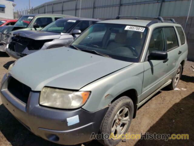 2006 SUBARU FORESTER 2.5X, JF1SG636X6H740033