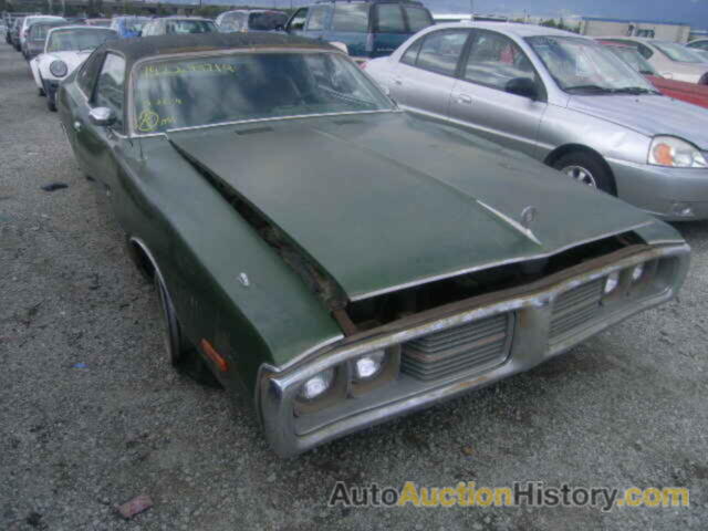 1973 DODGE CHARGER, WP29G3G154896
