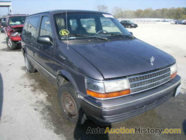 1993 PLYMOUTH VOYAGER, 2P4GH2534PR378128