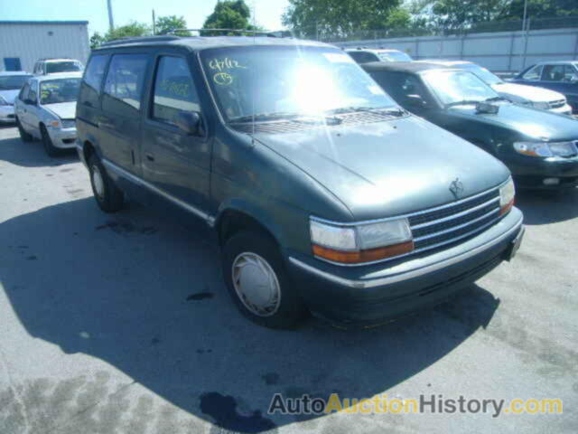 1993 PLYMOUTH VOYAGER, 2P4GH253XPR359194