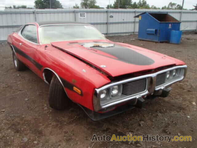 1974 DODGE CHARGER, WH23G4A124165