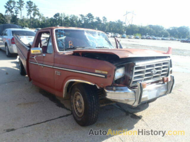 1986 FORD F150, 1FTCF15N7GNA39963