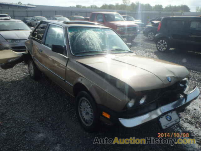 1984 BMW 318I, WBAAK7401E8715652