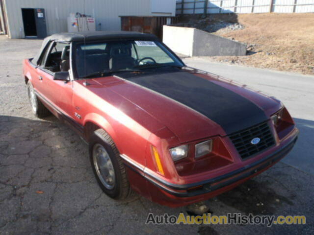 1984 FORD MUSTANG GL, 1FABP27M9EF206372