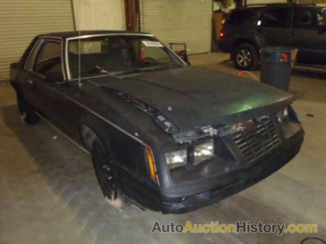 1984 FORD MUSTANG L, 1FABP26A7EF213084