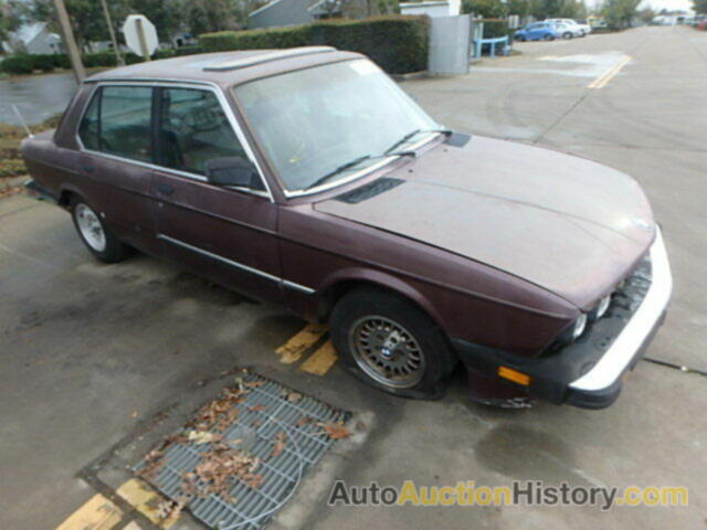 1984 BMW 528E AUTOM, WBADK8303E9208914