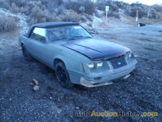 1984 FORD MUSTANG GL, 1FABP27M2EF222171