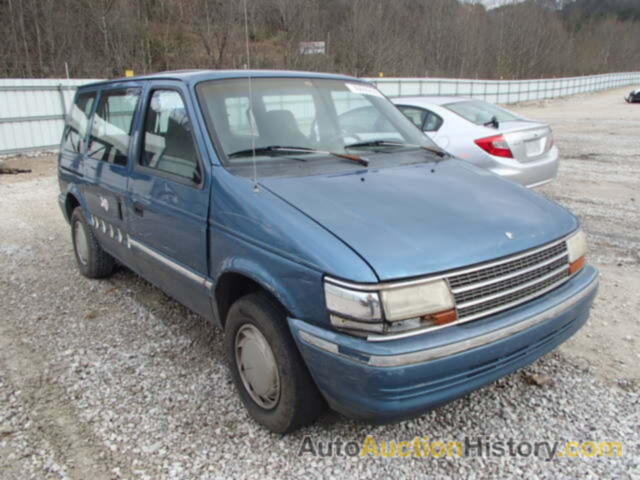 1993 PLYMOUTH VOYAGER, 2P4GH253XPR292435
