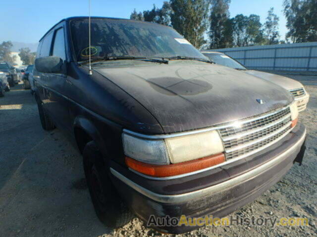 1991 PLYMOUTH VOYAGER SE, 2P4GH4530MR304728