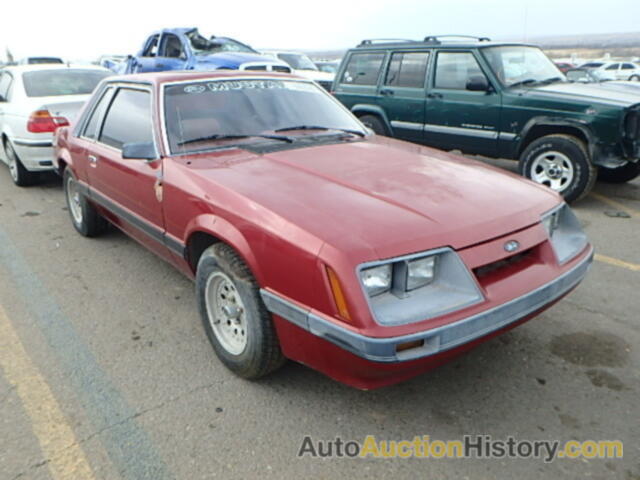 1986 FORD MUSTANG LX, 1FABP26A4GF280275