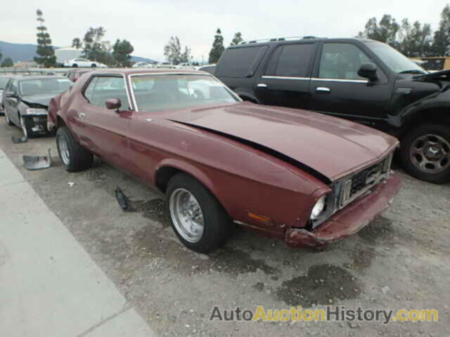 1972 FORD MUSTANG, 2F01F161725