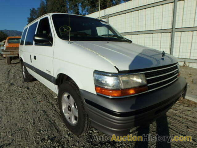 1994 PLYMOUTH VOYAGER SE, 2P4GH4538RR574202