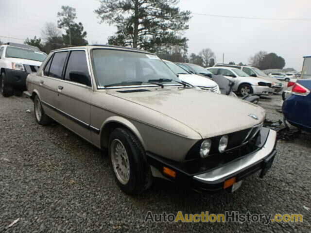 1986 BMW 535I AUTOM, WBADC840XG0667778
