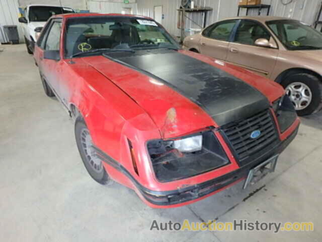 1984 FORD MUSTANG L, 1FABP28M0EF205819